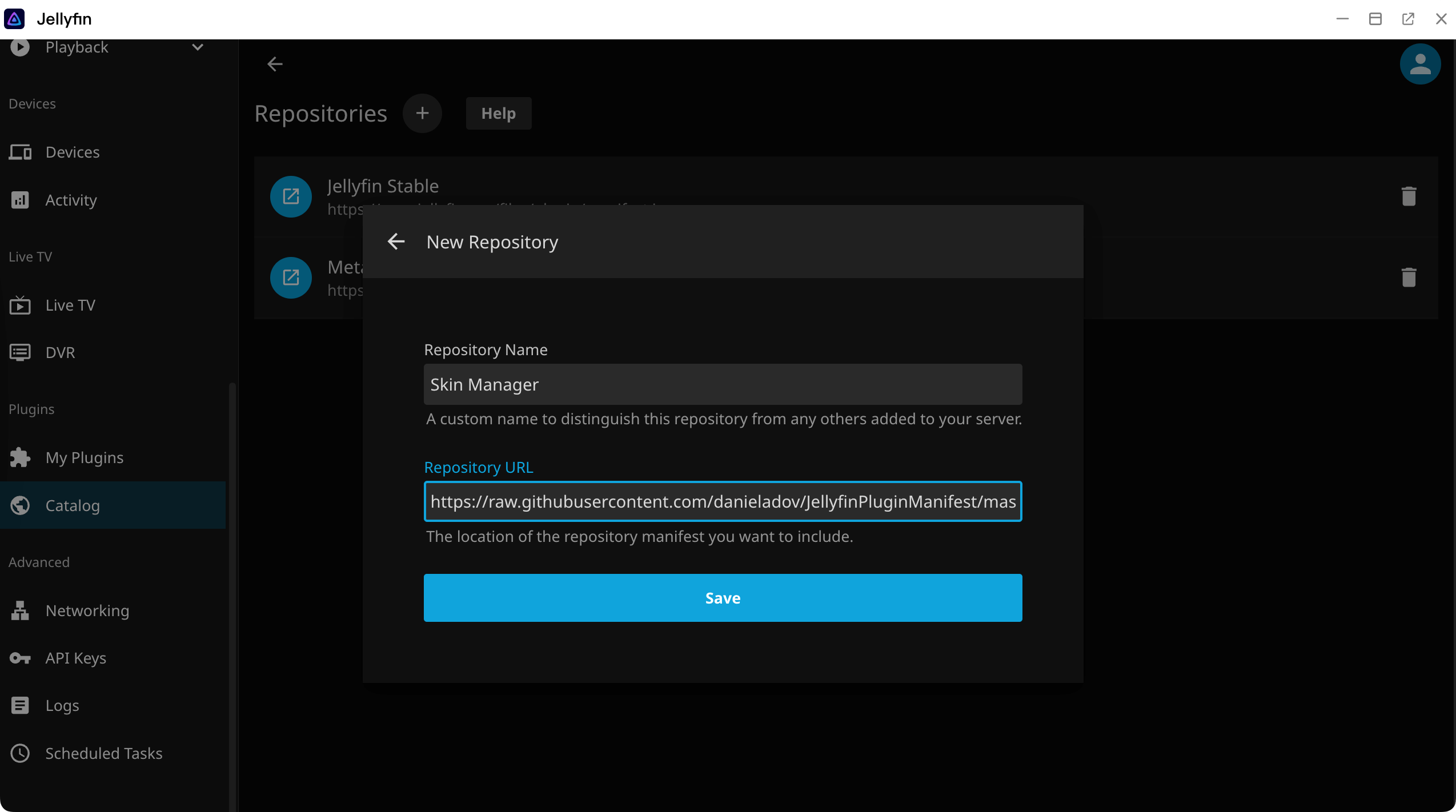 Add plugin repository