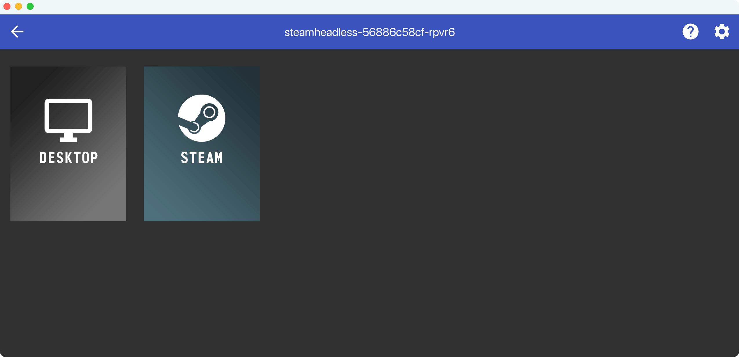 Moonlight 里的 Steam