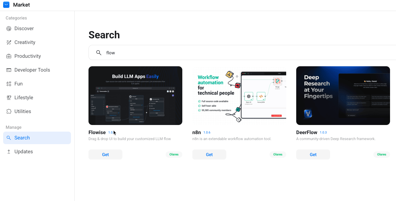 Search app