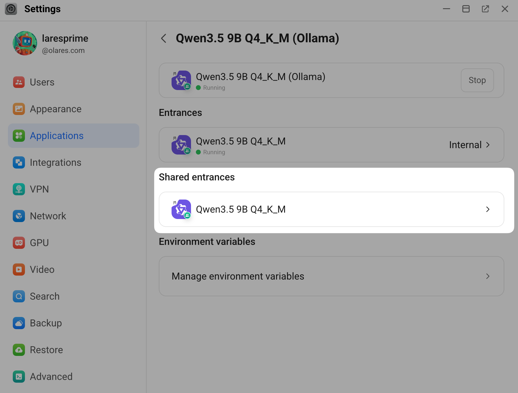 Qwen3.5 9B shared entrance