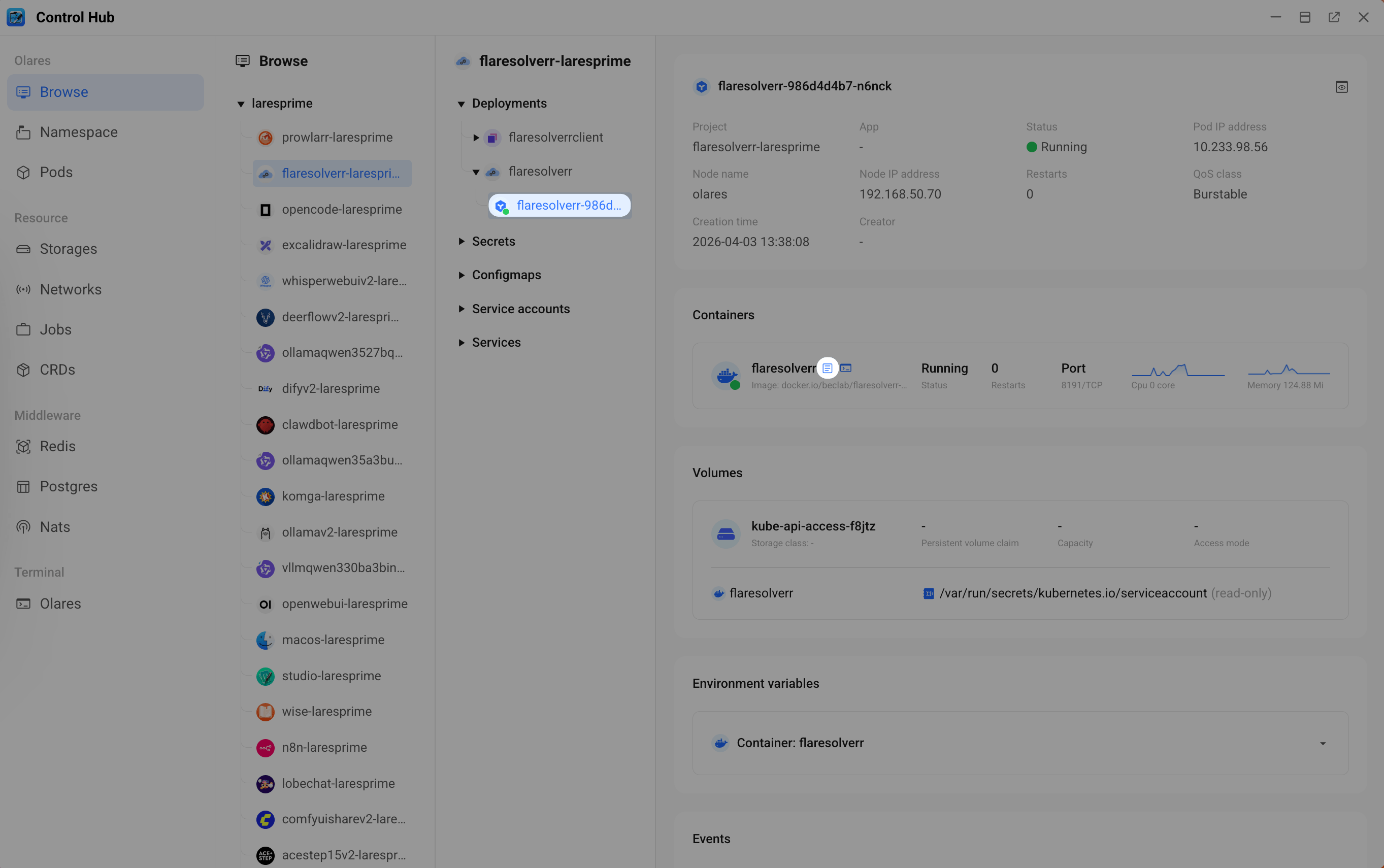 FlareSolverr container logs