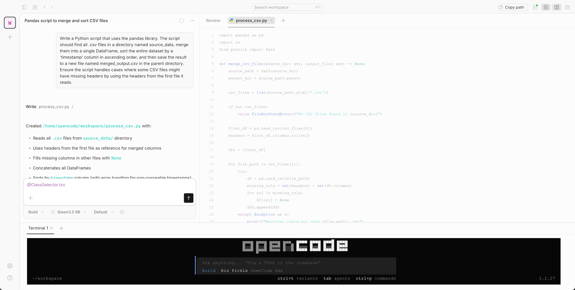 Launch TUI in browser