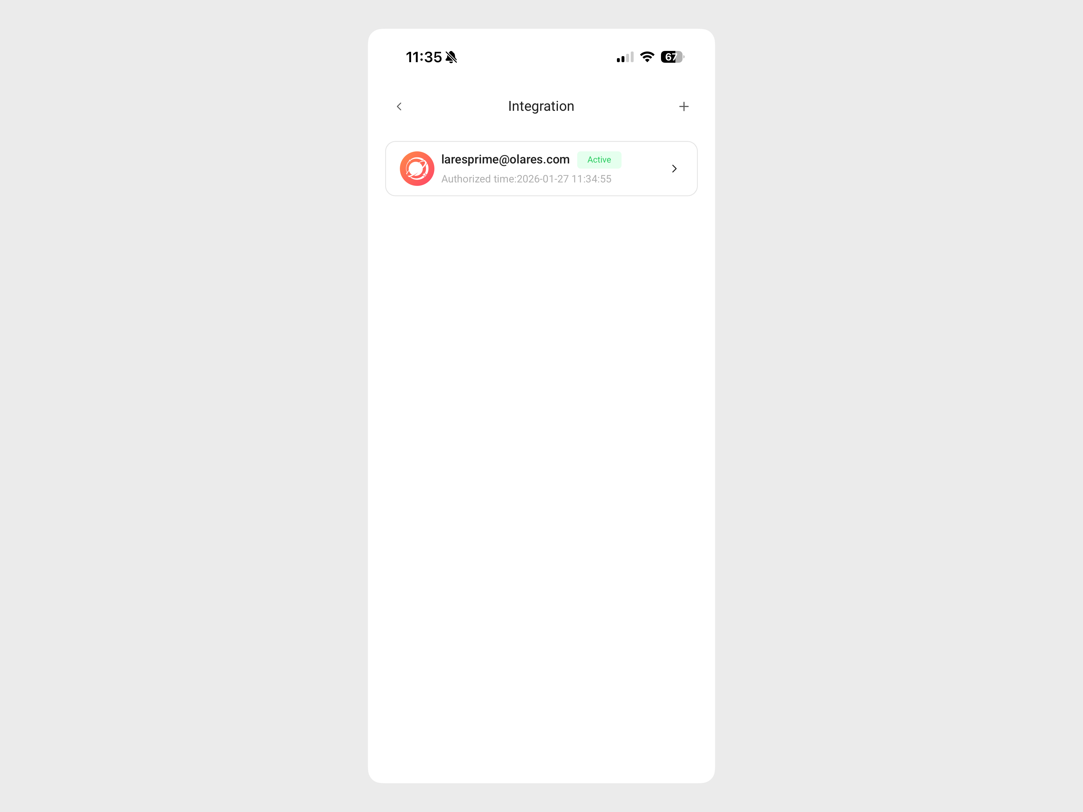 Olares Space account integrated